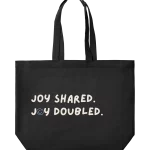 Canvas Large Tote - Black
